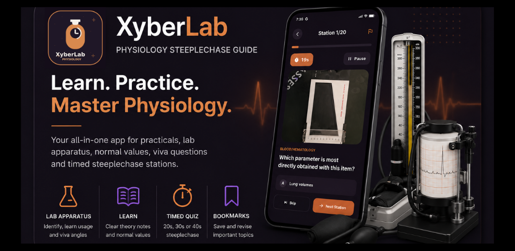XyberLab Physiology feature graphic